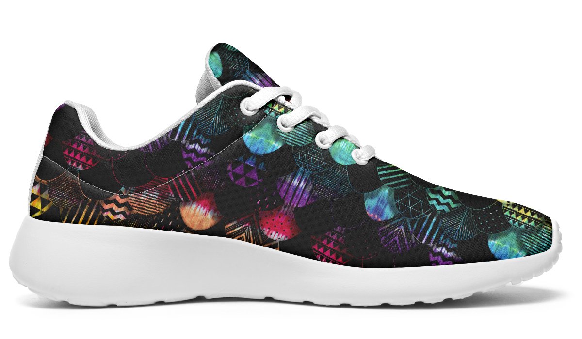 Colorful Dye Mosaic Art