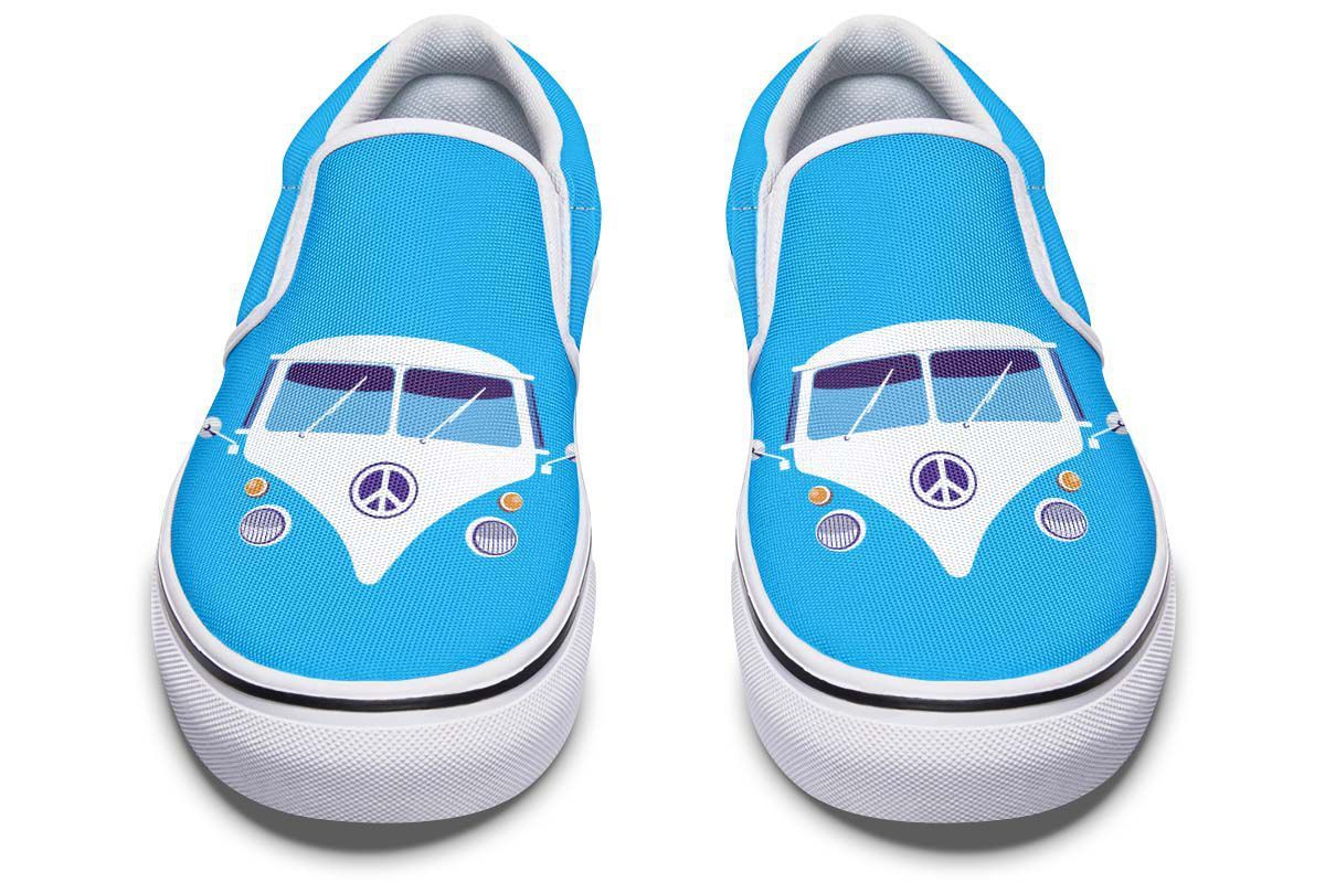 Blue Hippie Van