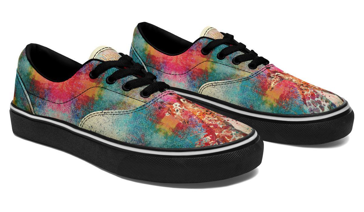 Colorful Paint Giraffes