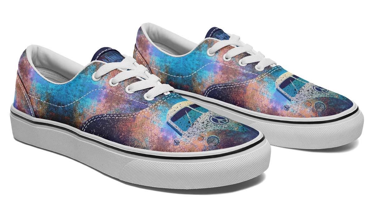 Galaxy Spray Paint Hippie Van