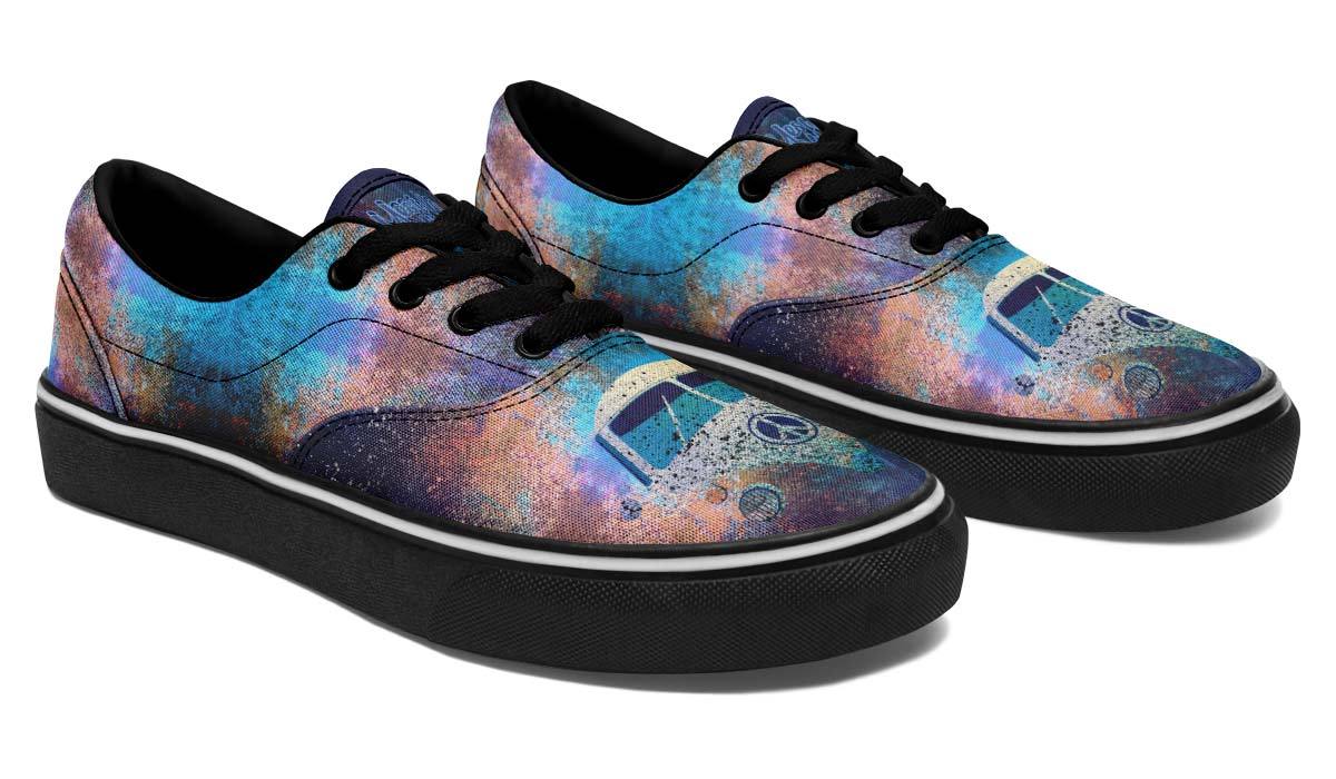 Galaxy Spray Paint Hippie Van