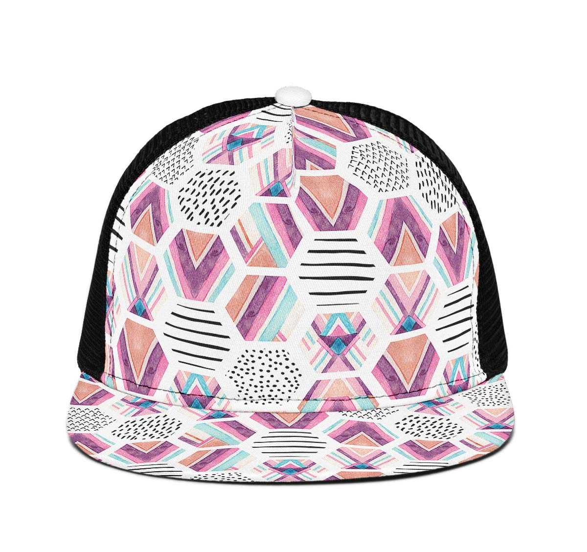 Watercolor Hexagon