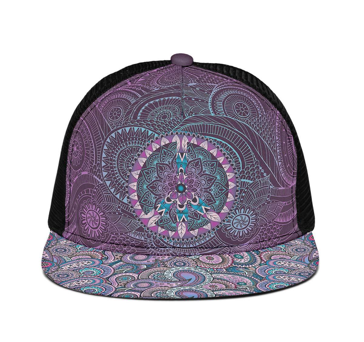 Purple Peace And Mandala