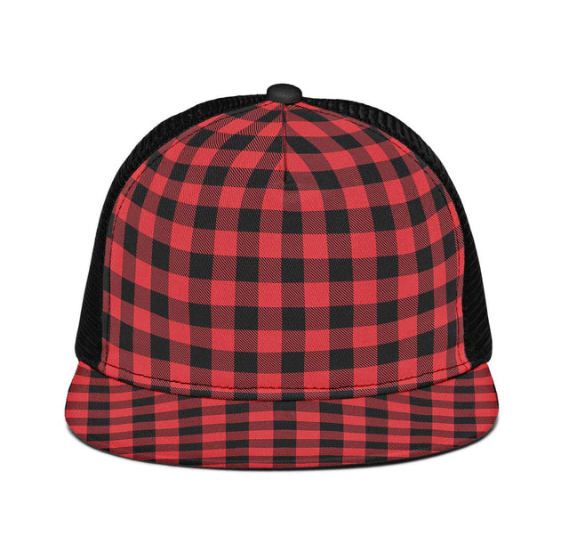 Checkered Black And Red