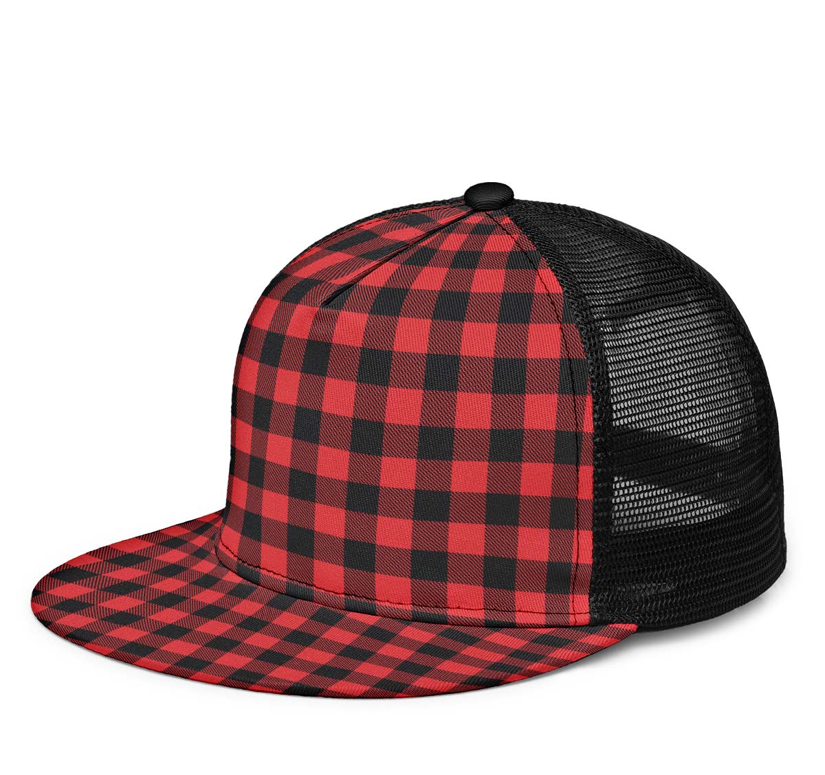 Checkered Black And Red