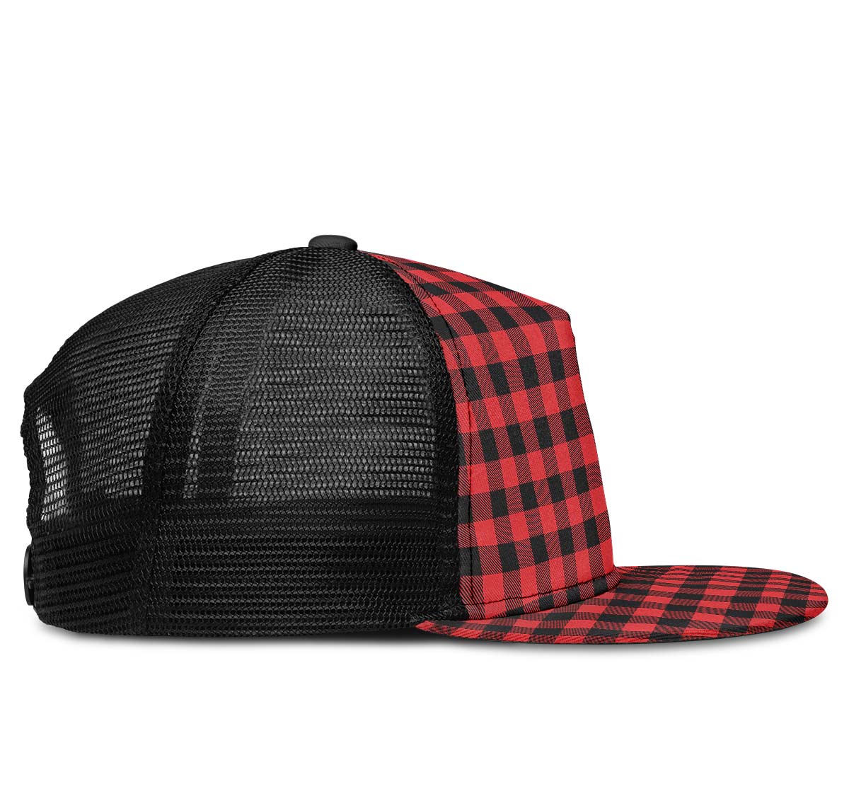 Checkered Black And Red