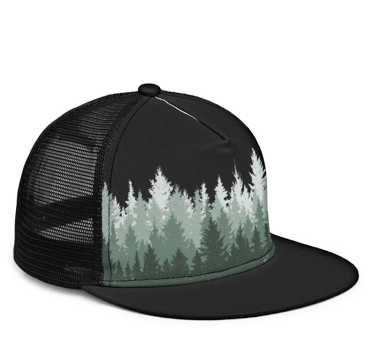 Greenery Pines Black