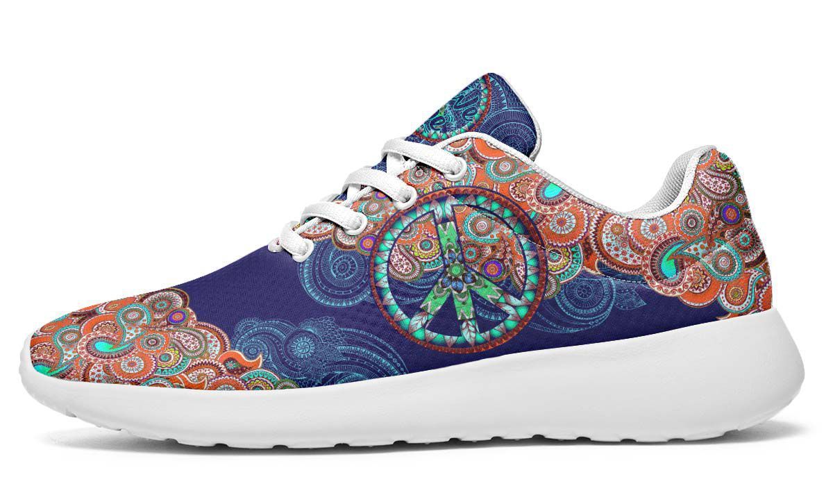 Peace And Mandala Blue