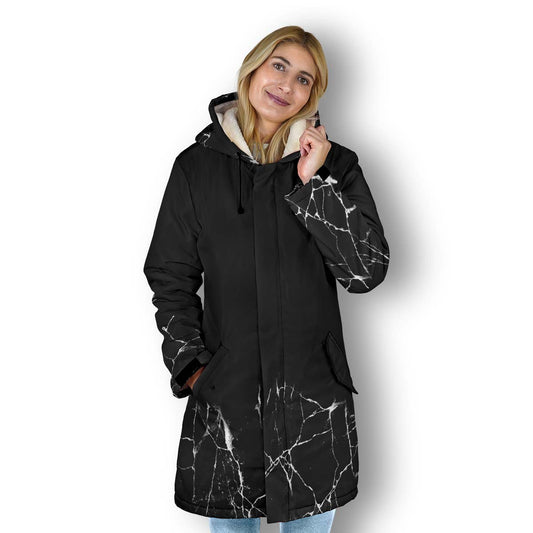 Black And White Crack Texture