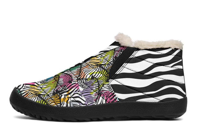 Colorful Zebras And Pattern