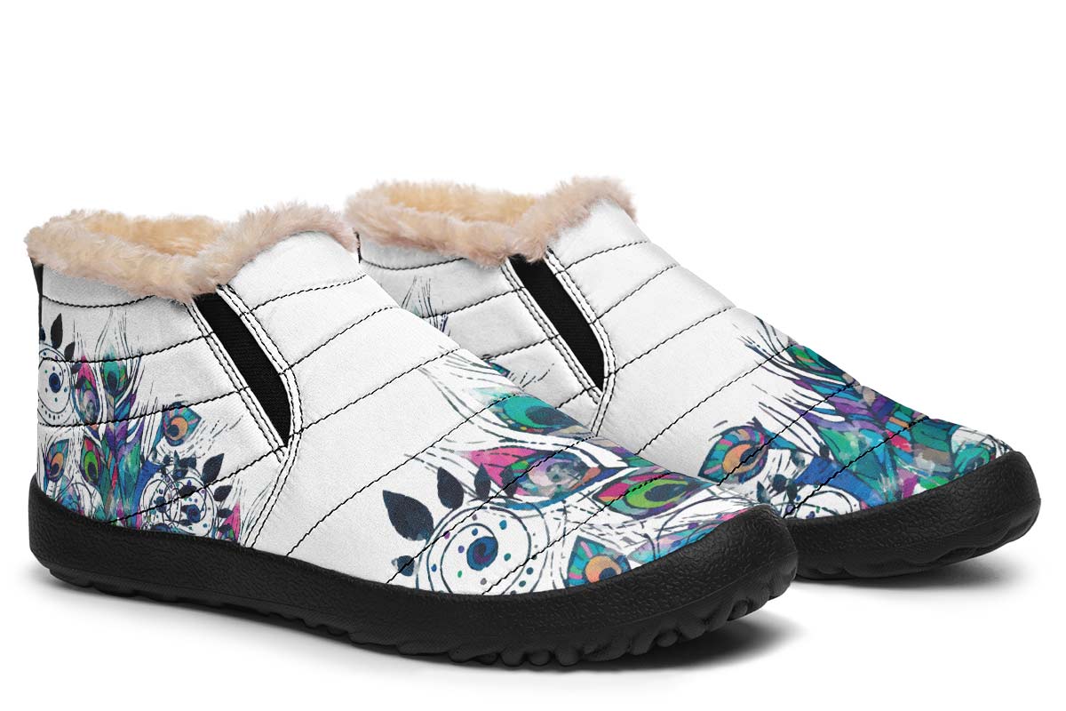 Watercolor Peacock Feather