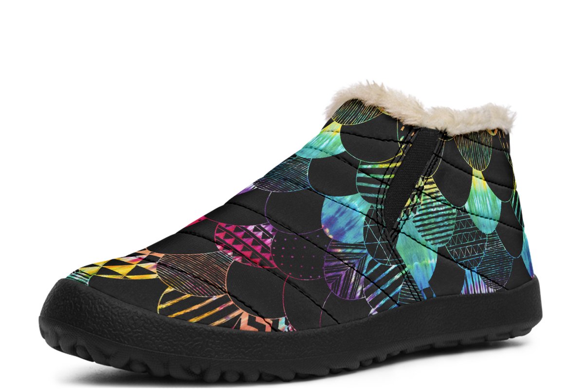 Colorful Dye Mosaic Art