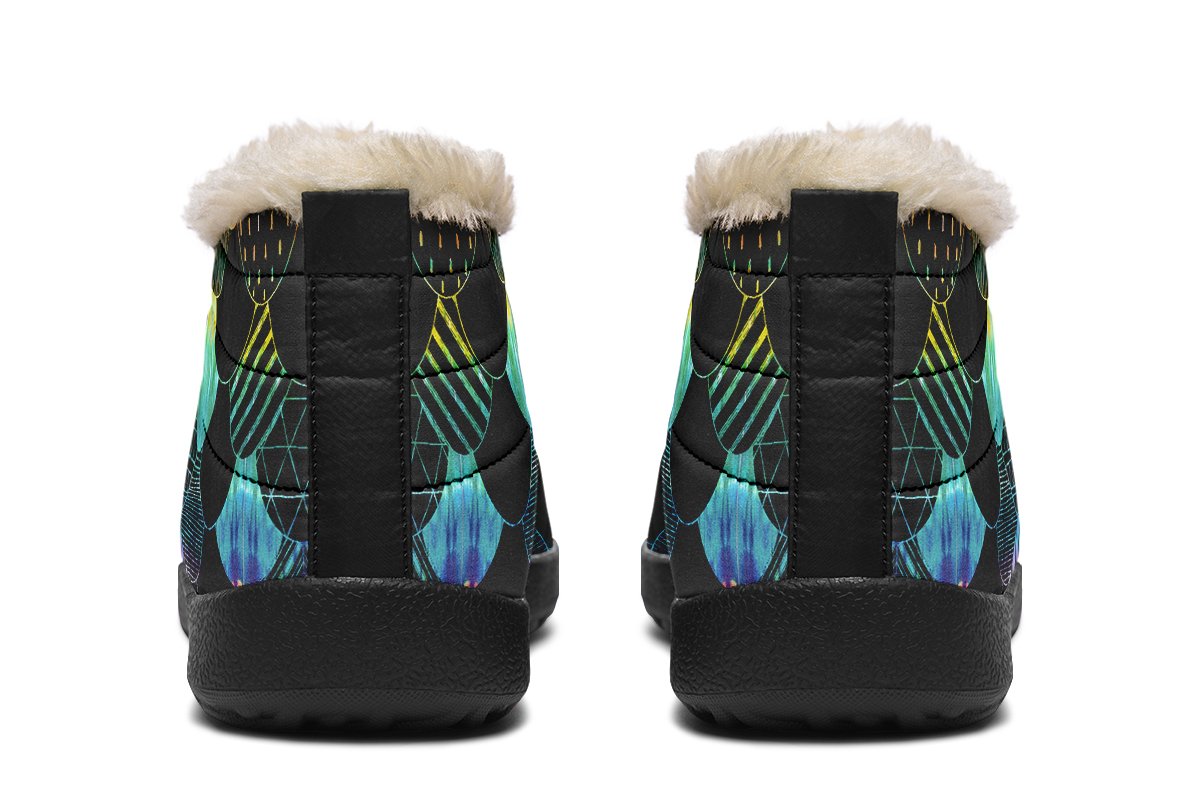 Colorful Dye Mosaic Art