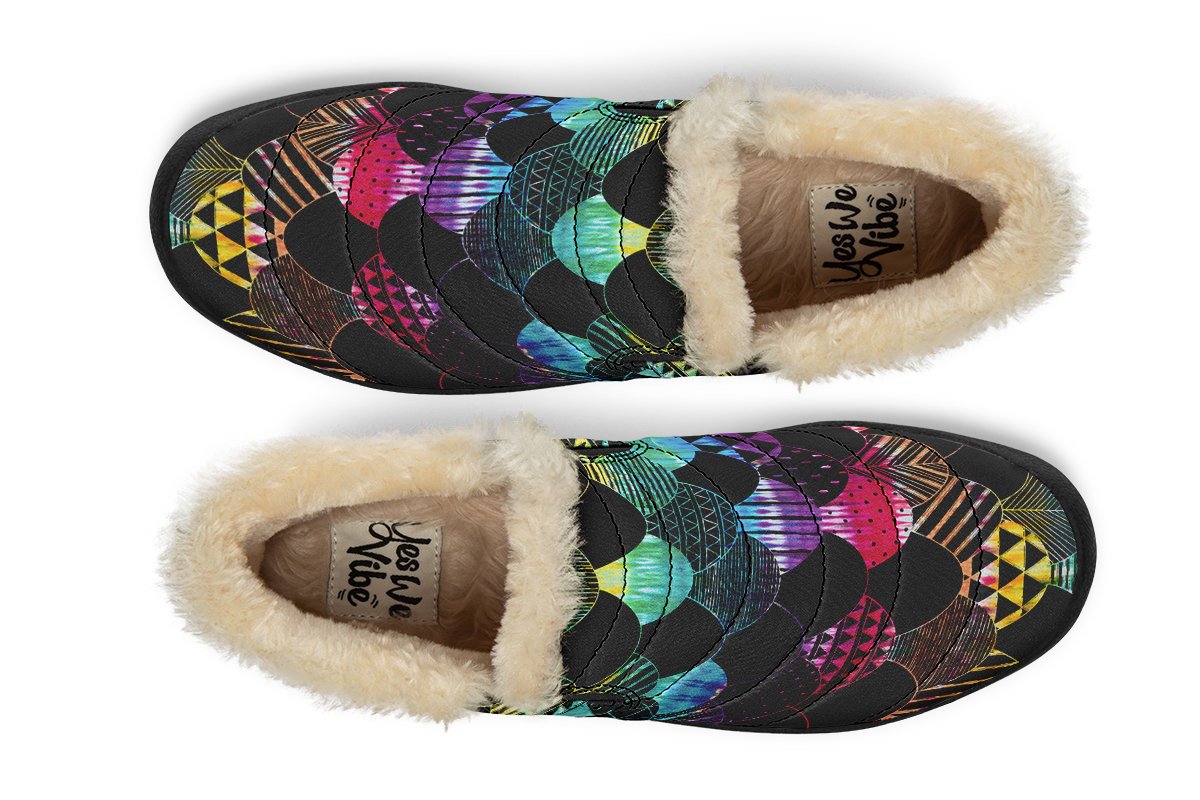 Colorful Dye Mosaic Art