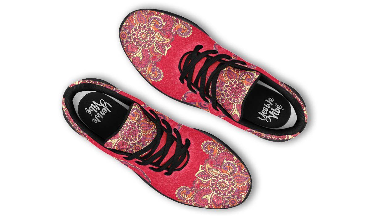 Peace And Mandala Red