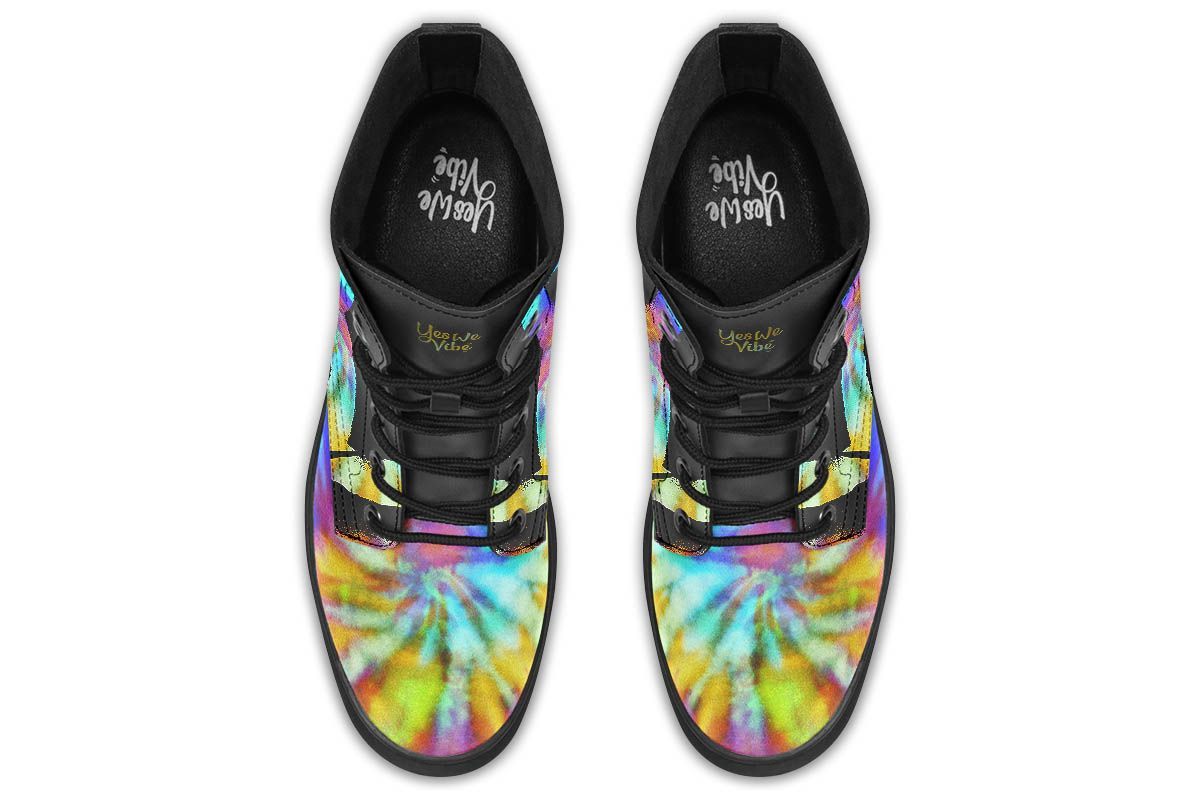 Peaceful Tie Dye Black