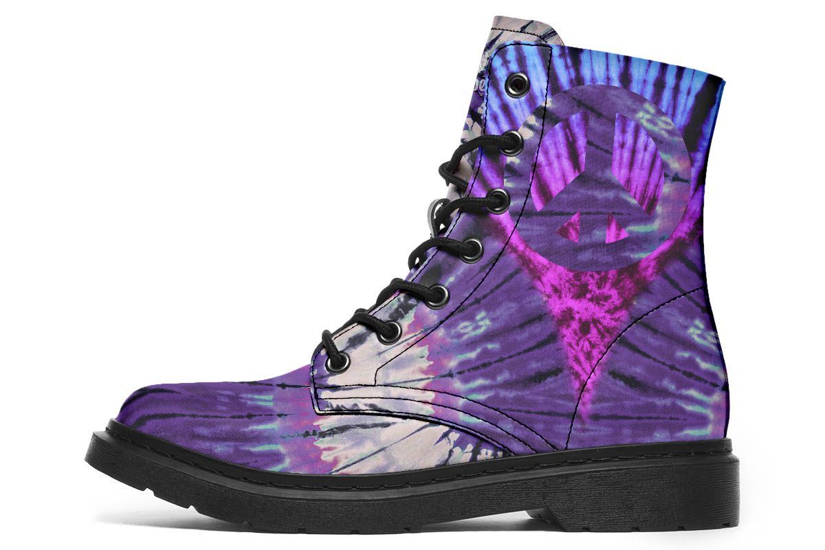 Hippie Tie Dye Purple