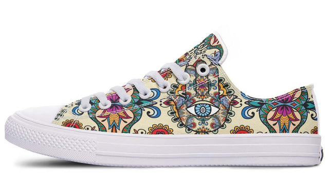 Mandala And Hamsa Hand