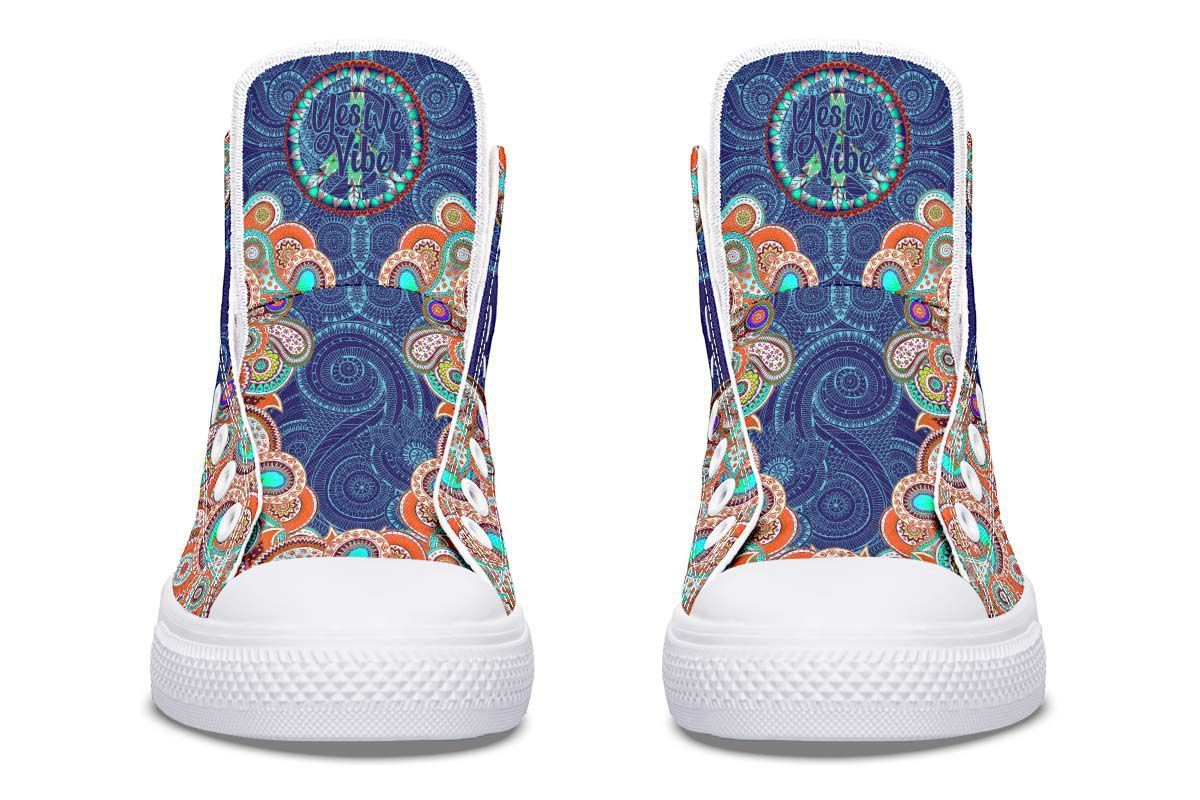 Peace And Mandala Blue