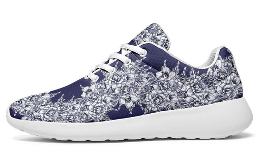 White And Blue Flowers