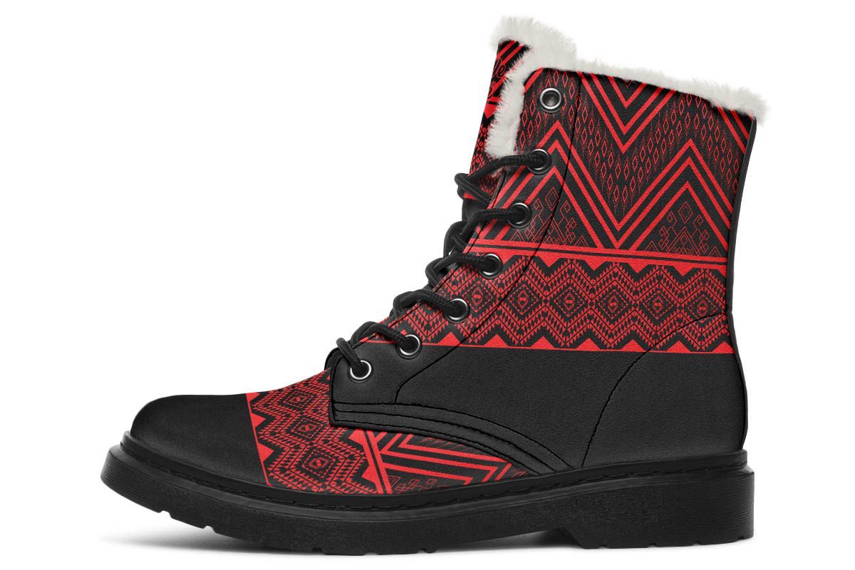 Bohemian Triangles Red