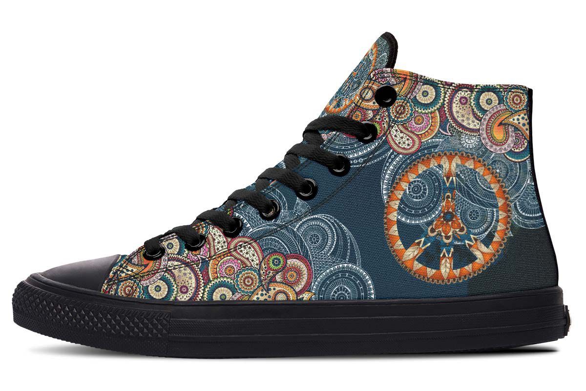 Orange Peace And Mandala