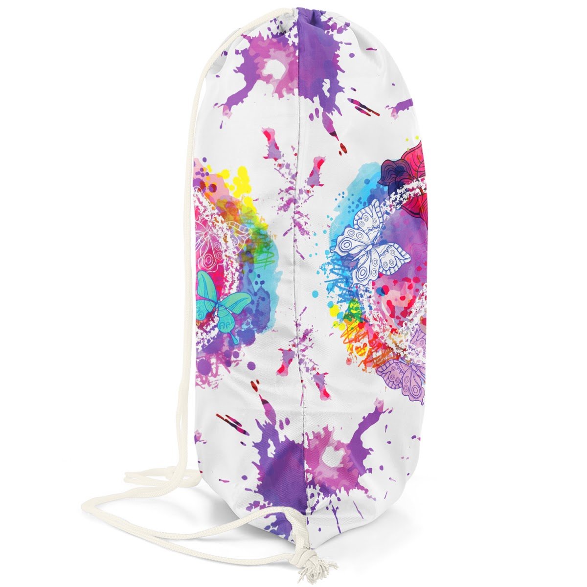 Colorful Peace And Butterflies