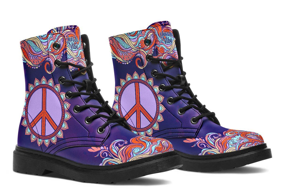 Peace Tribal Purple