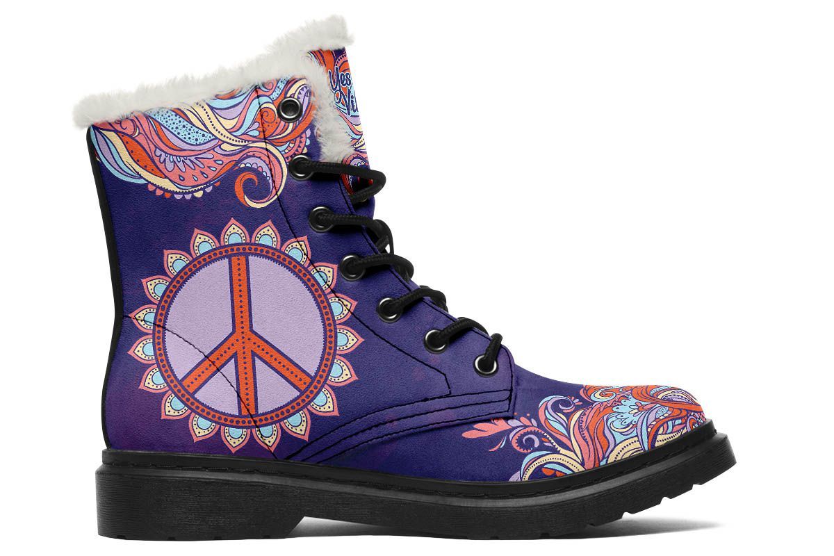 Peace Tribal Purple