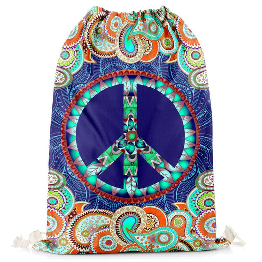 Peace And Mandala Blue