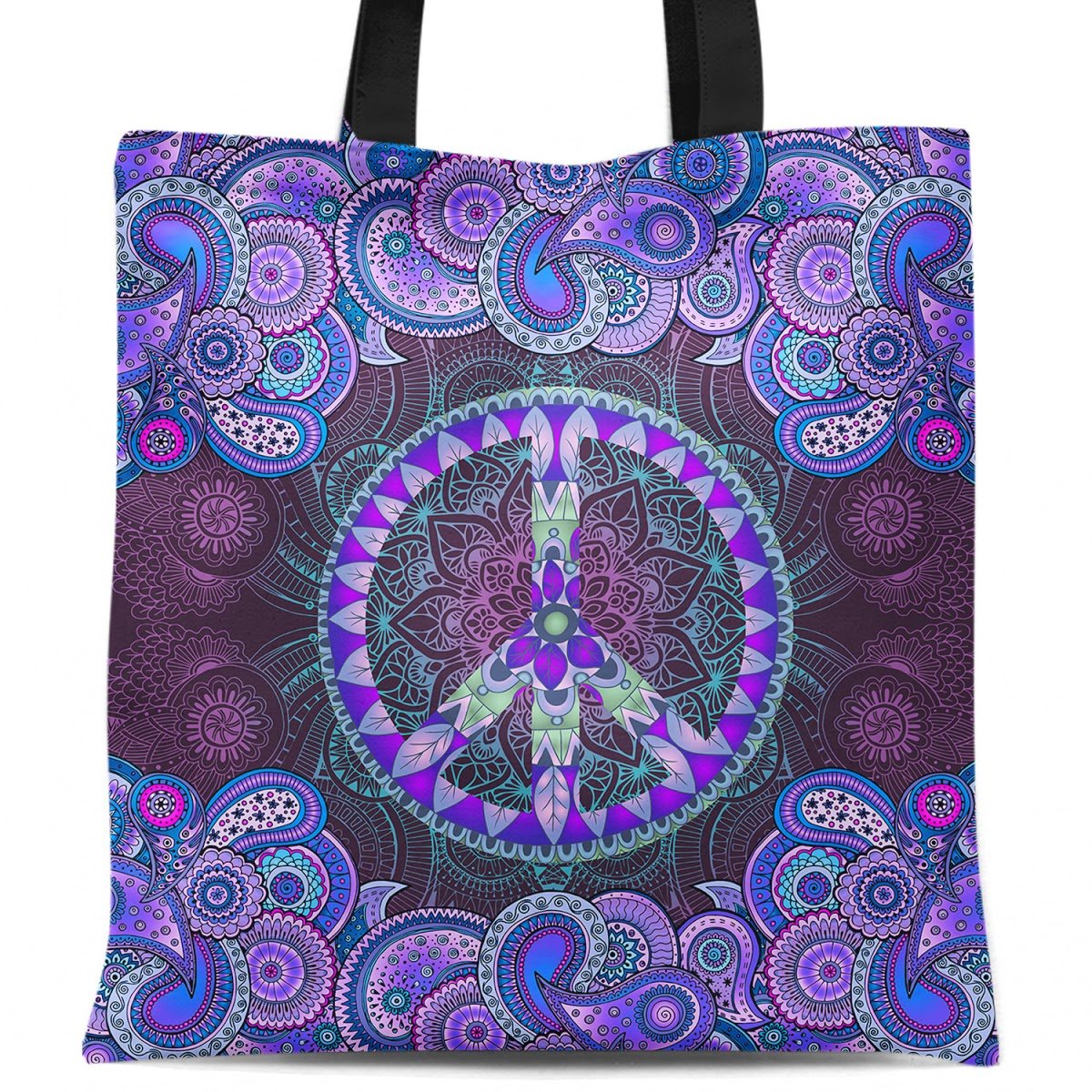 Purple Peace And Mandala