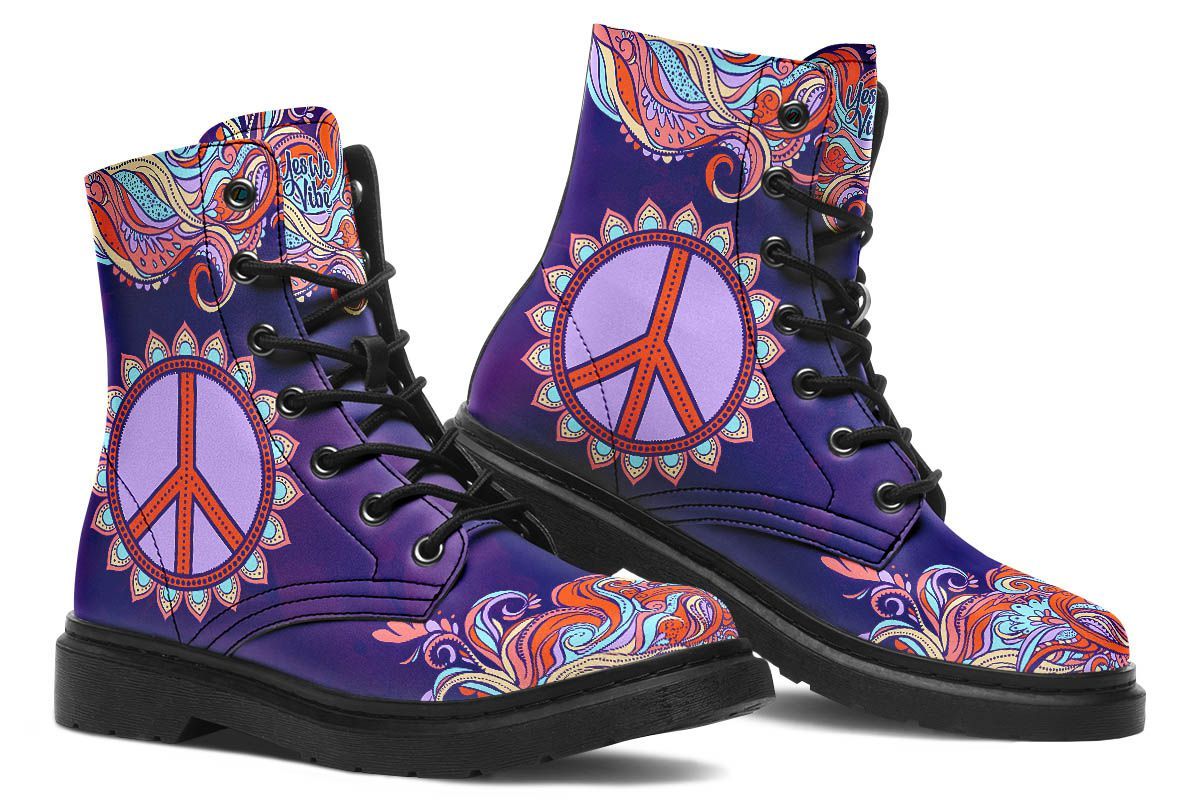 Peace Tribal Purple