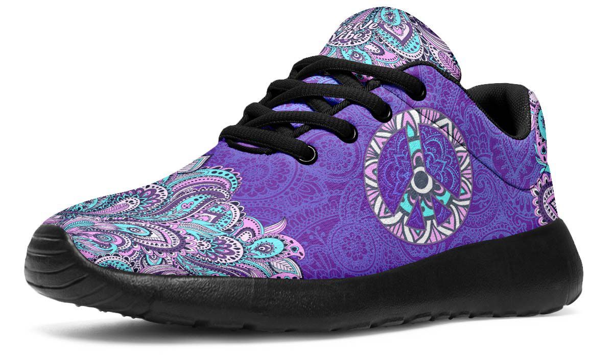 Purple Mandala And Peace