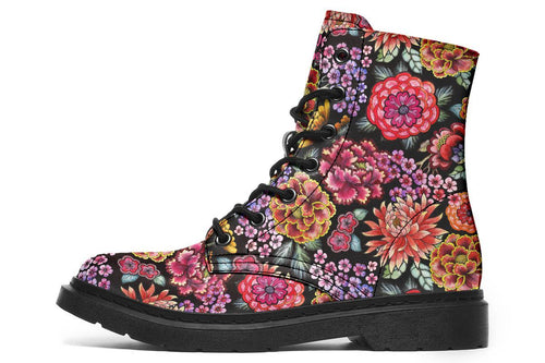 Traditional Black Floral