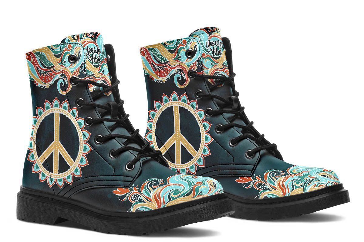 Peace Tribal Dark Turquoise