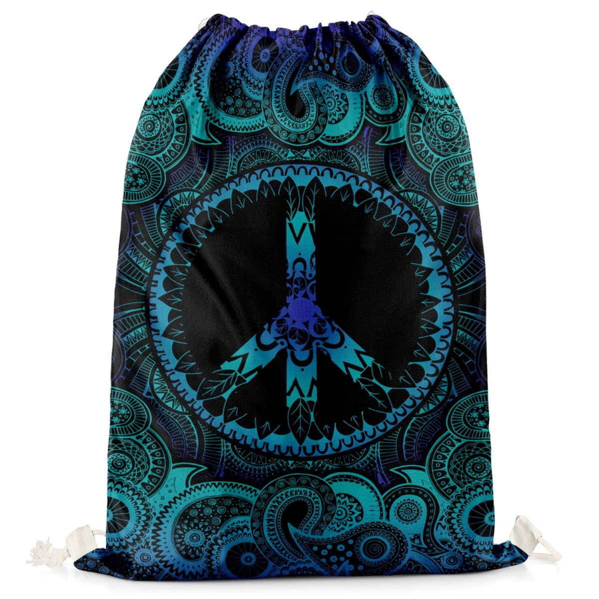 Blue Peace And Mandala