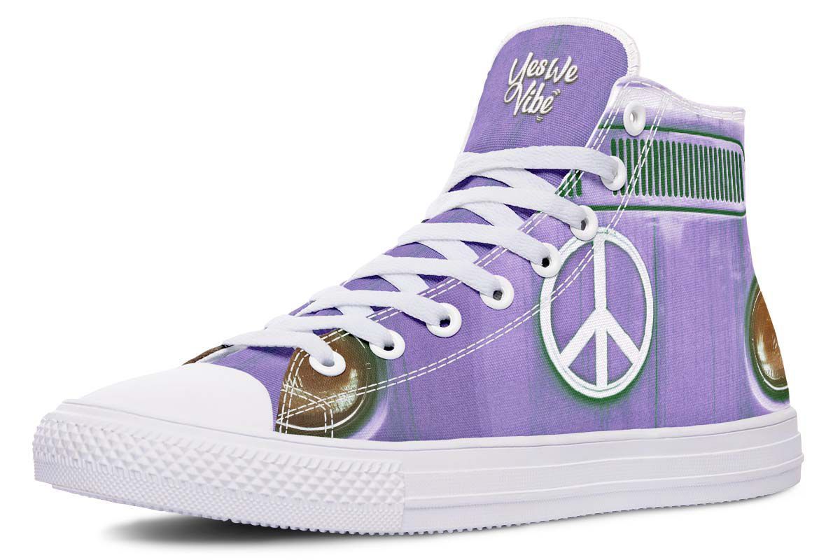 Old Hippie Van Purple