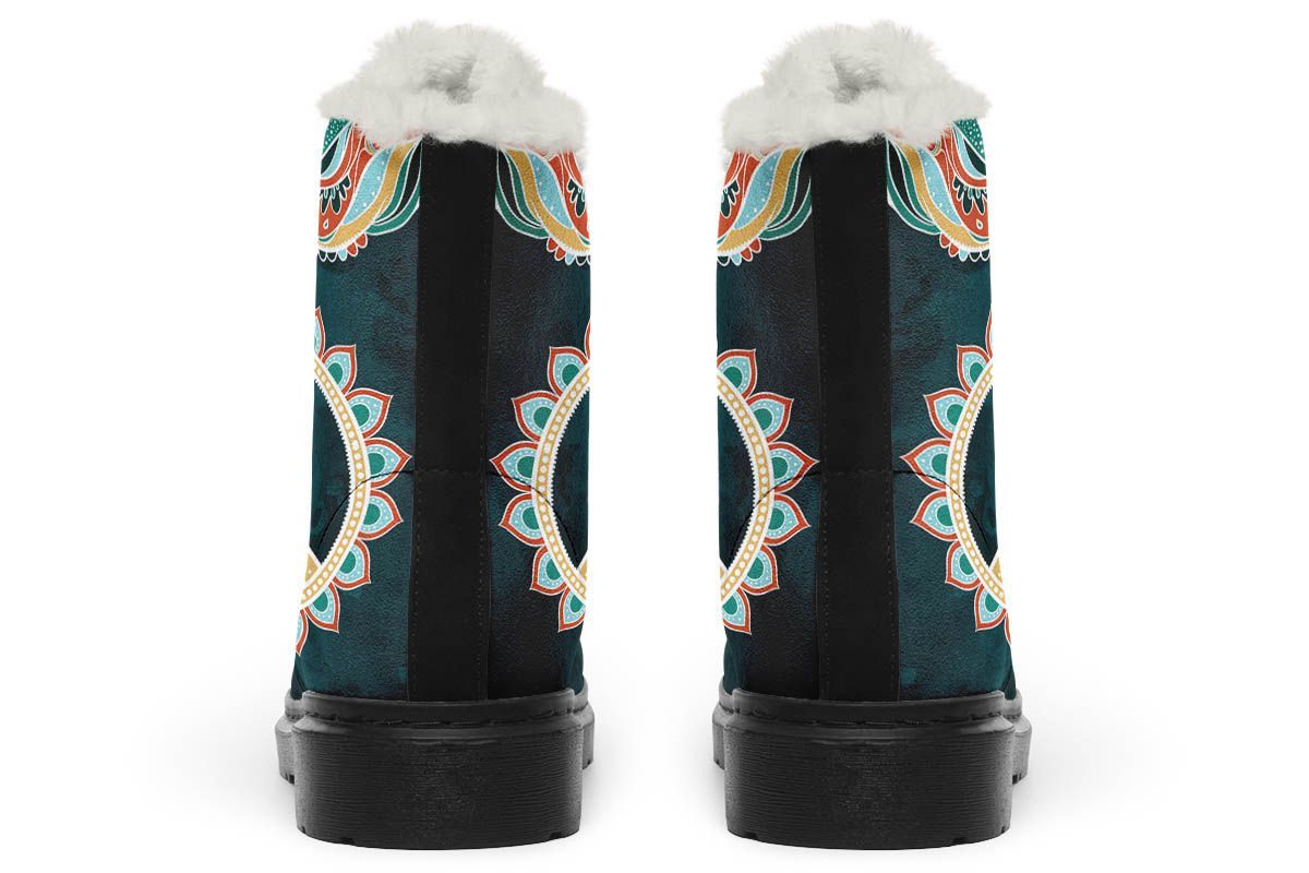 Peace Tribal Dark Turquoise