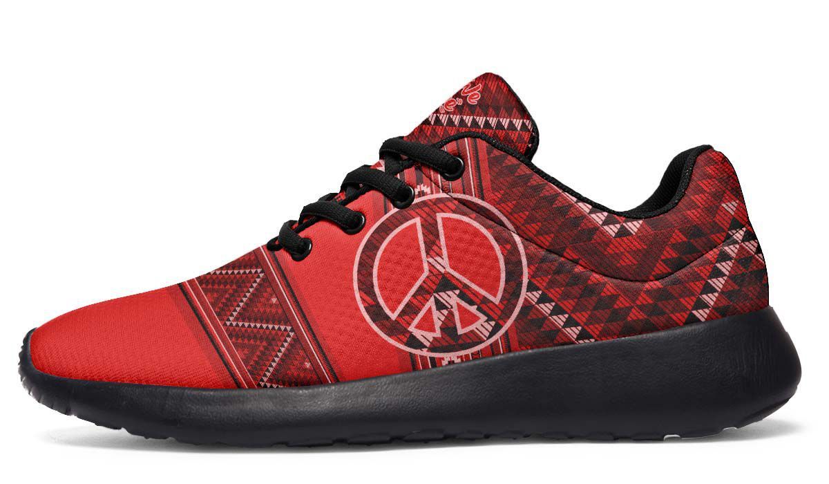 Red Peace Pattern